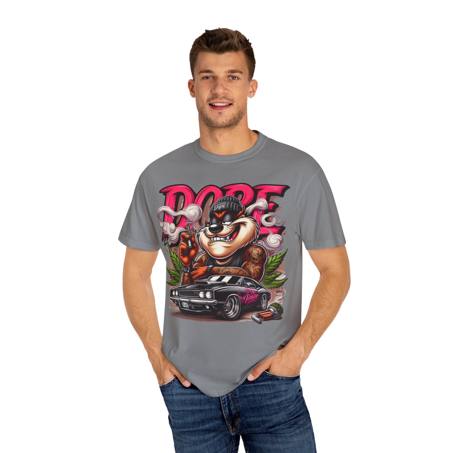 Cool Graphic T-Shirt, Vintage Car Shirt, Unisex Graphic Tee, Gift for Car Enthusiasts, Dope Clothing, Streetwear Style, 420, Cannabis