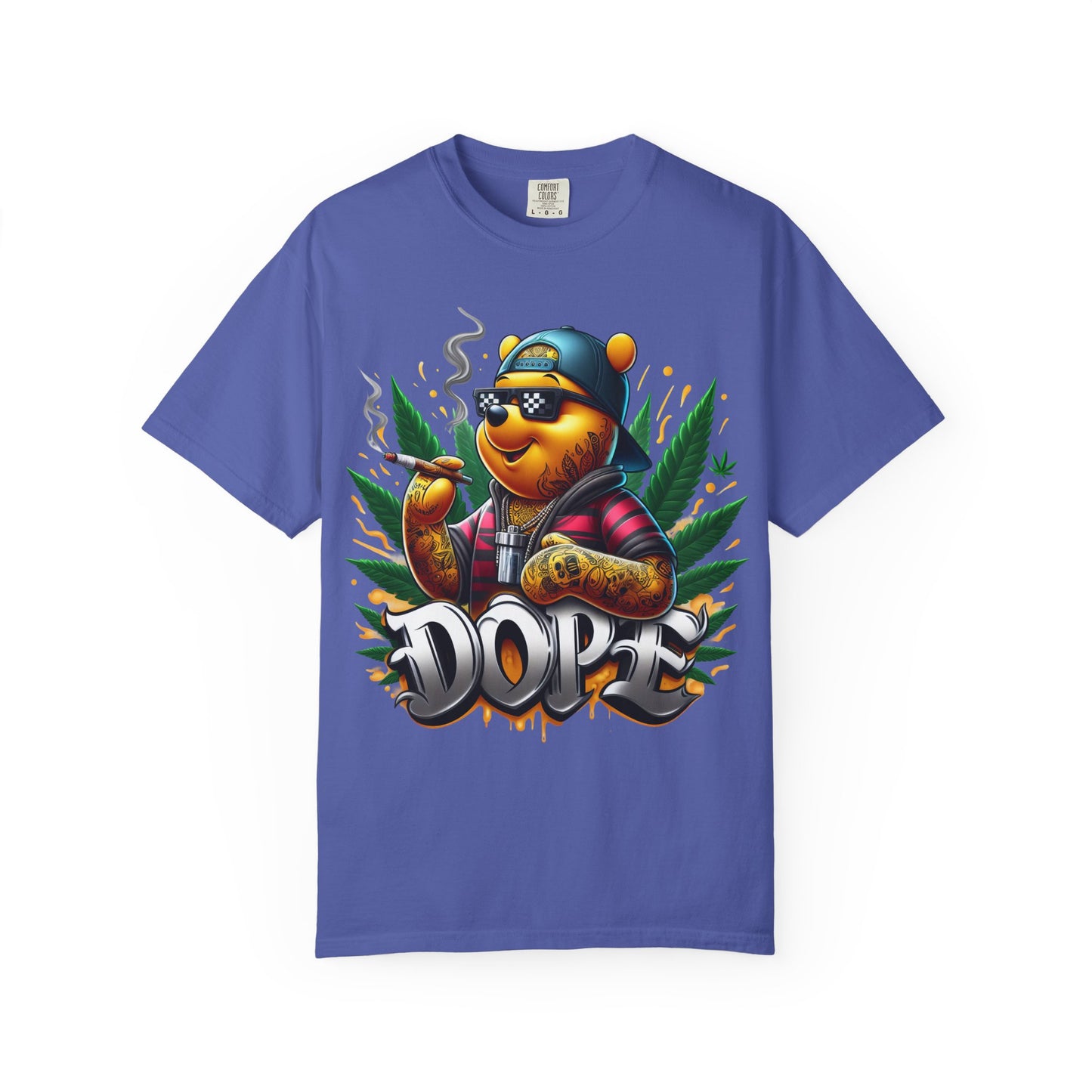 Cool Bear Graphic T-Shirt, Unisex Tee, Cannabis Vibe Apparel, Streetwear, Dope Graphic Shirt, Perfect for Gifting, 420, Cannabis