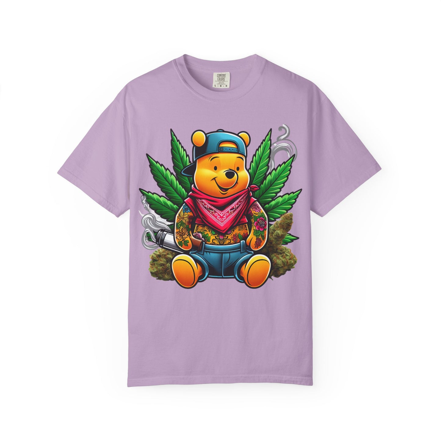 Chill Vibes Graphic Tee - Cartoon Character T-Shirt, Streetwear Style, Cool Gift for Cannabis Lovers, Relaxed Fit T-shirt, 420, Cannabis