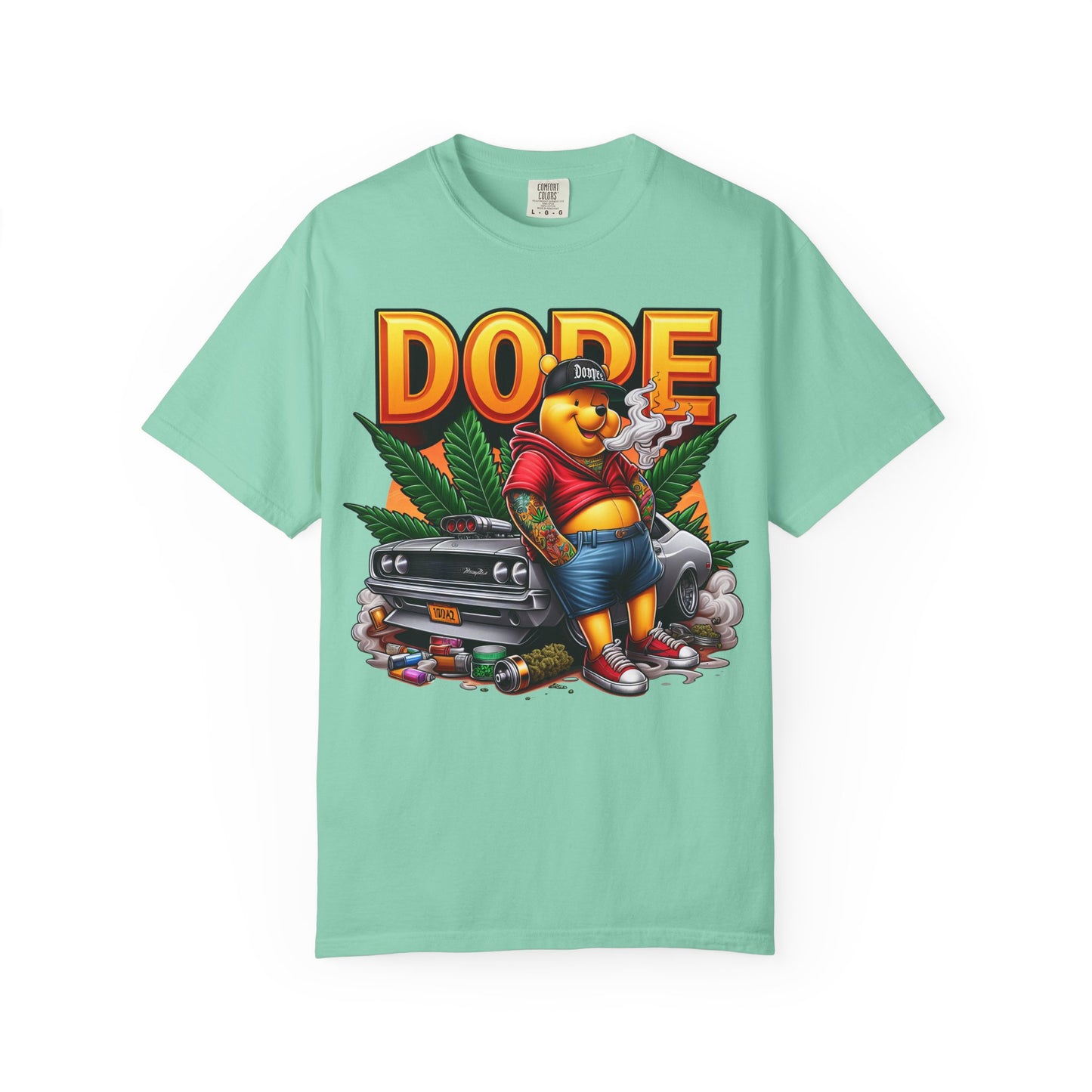 Cool Dude Graphic T-Shirt, Vintage Streetwear Tee, Perfect for Festivals, Summer Vibes, Hip Hop, Gift for Friends, 420, Cannabis