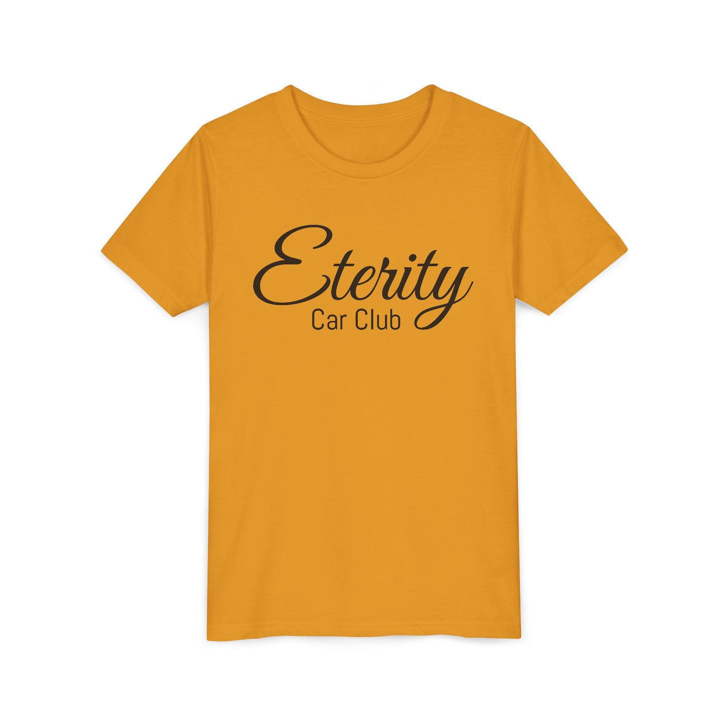 Eterity Car Club Youth Tee, Kids Car Enthusiast Shirt, Auto Club Tee, Birthday Gift, Summer Style, Car Lover Apparel