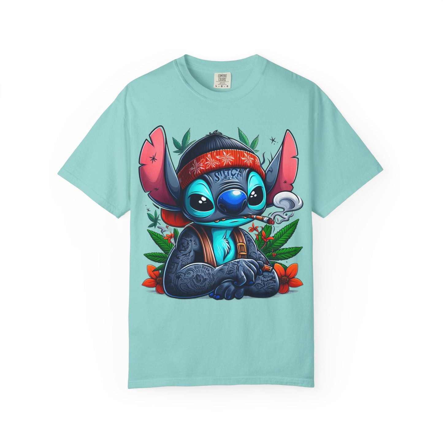 Funky Alien-Inspired Unisex T-Shirt | Casual Wear, Gift for Kids, Vintage Style, Festival Fashion, Graphic Tee, 420, Cannabis