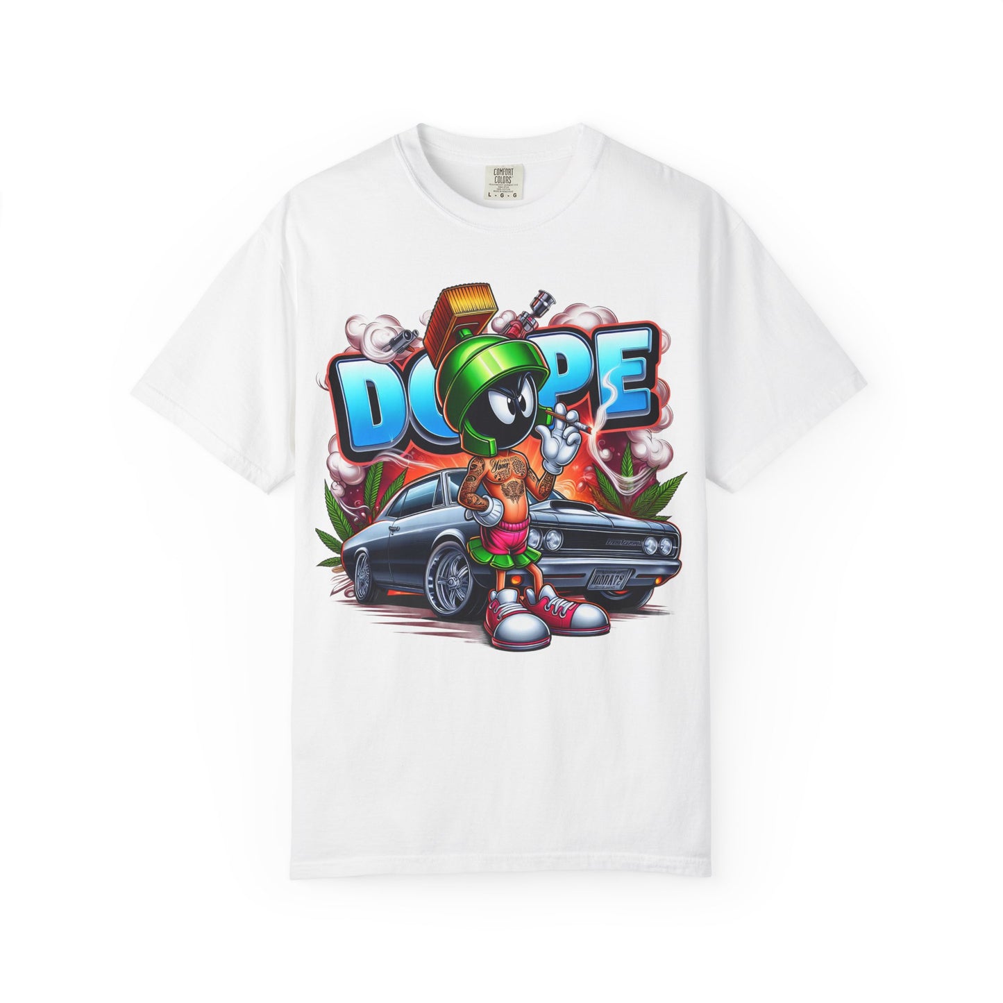 Dope Vibes Unisex Garment-Dyed T-Shirt, Streetwear Tee, Hip-Hop Style Shirt, Casual Fashion Top, Unique Graphic Tee, 420, Cannabis