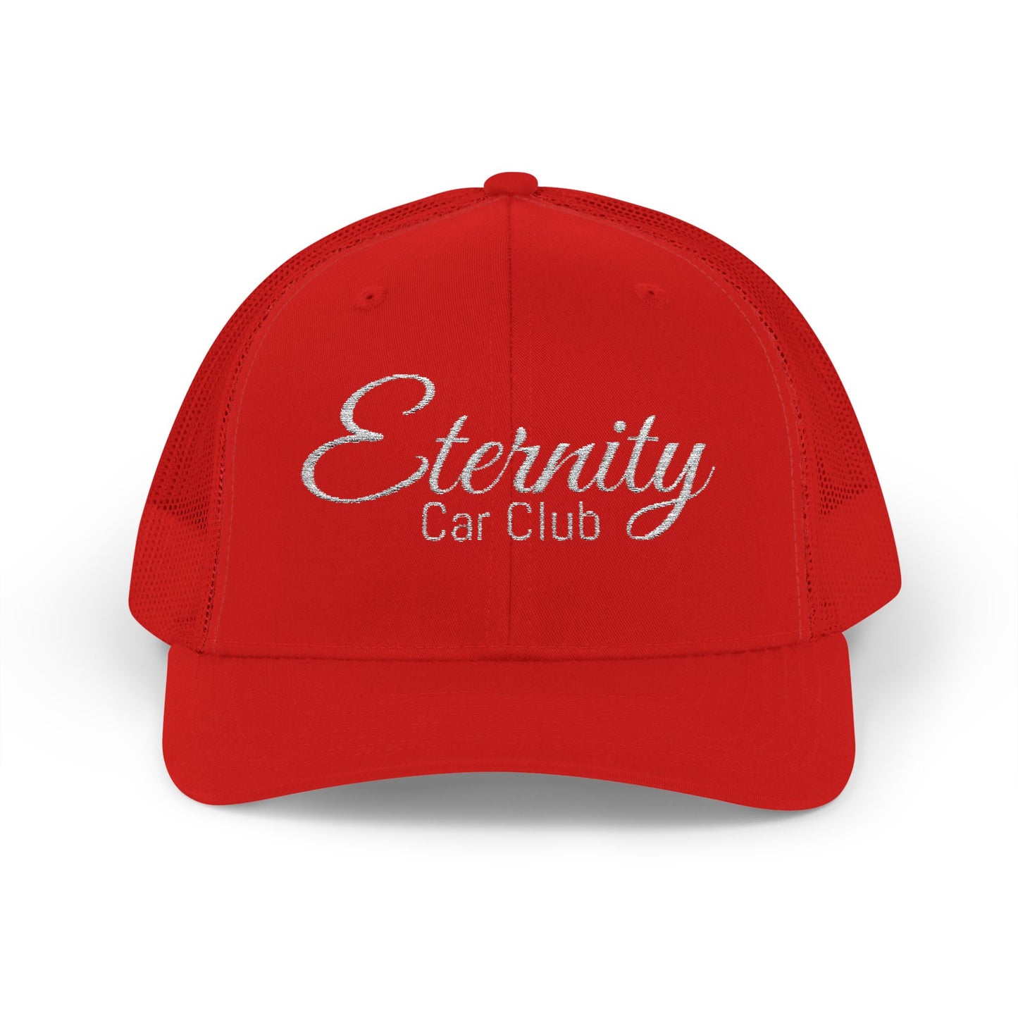 Embroidered: Eternity Car Club Snapback Trucker Cap, Adjustable Hat