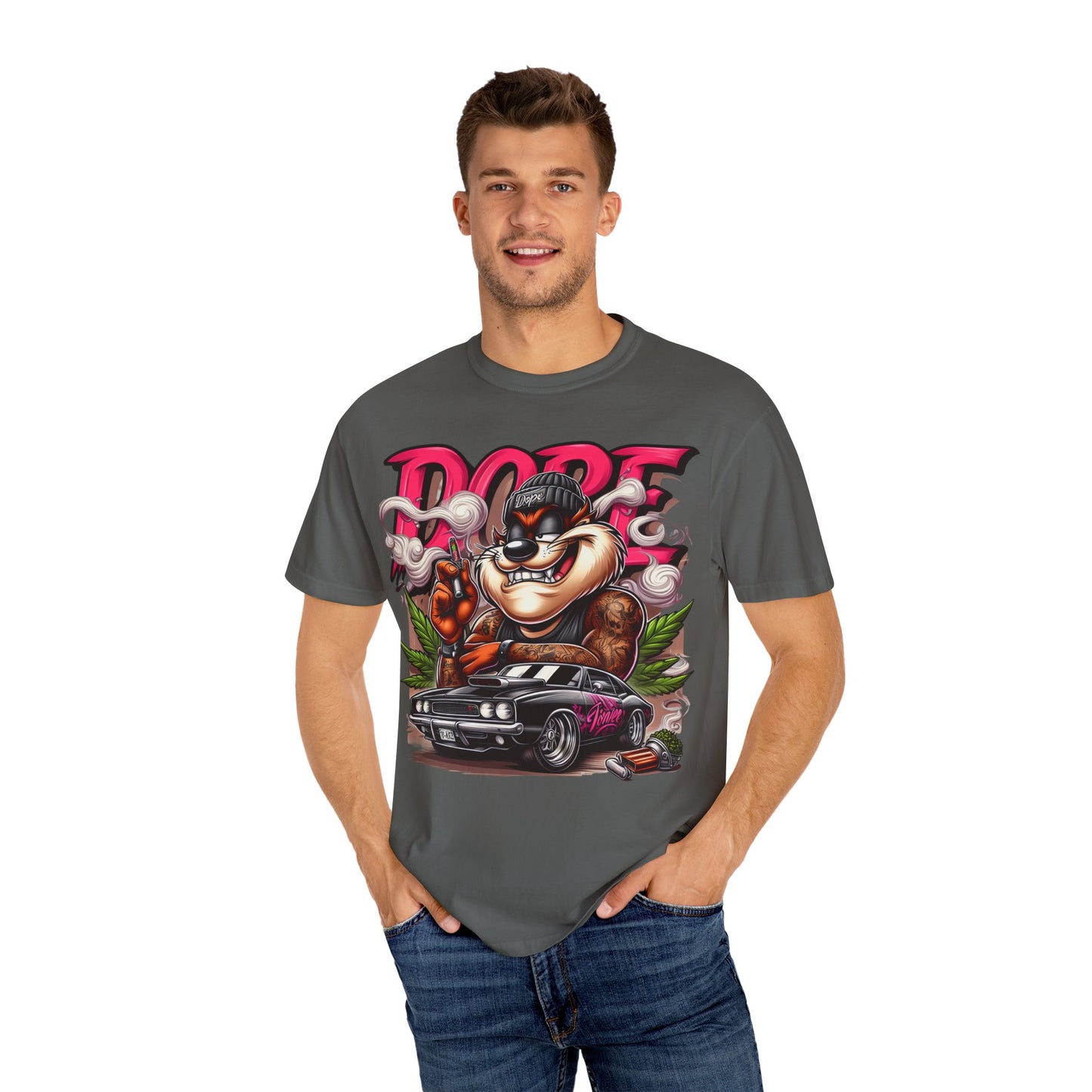 Cool Graphic T-Shirt, Vintage Car Shirt, Unisex Graphic Tee, Gift for Car Enthusiasts, Dope Clothing, Streetwear Style, 420, Cannabis