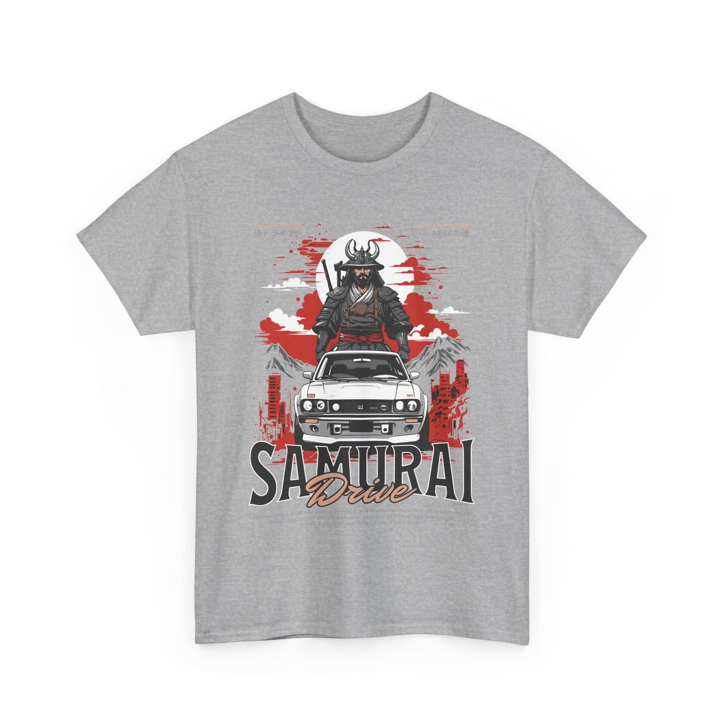 Samurai Graphic T-Shirt - JDM Style - Toyota AE86