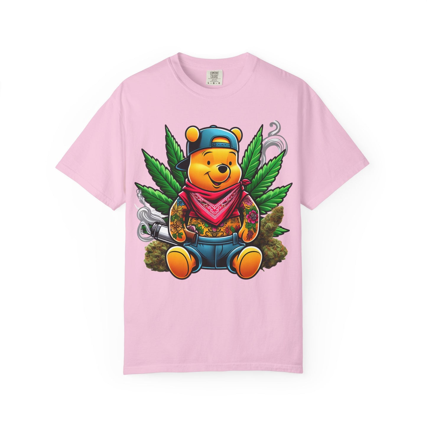Chill Vibes Graphic Tee - Cartoon Character T-Shirt, Streetwear Style, Cool Gift for Cannabis Lovers, Relaxed Fit T-shirt, 420, Cannabis
