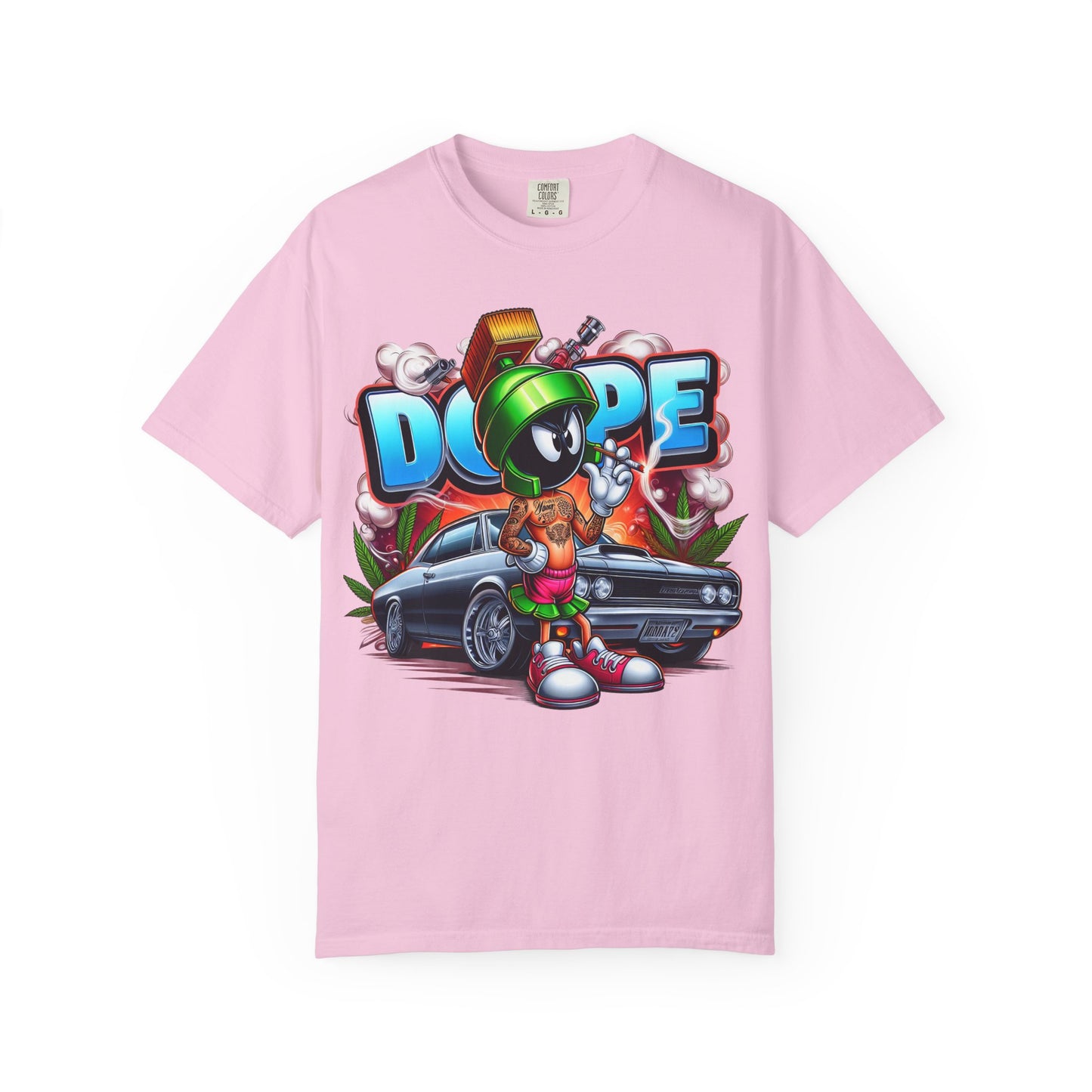 Dope Vibes Unisex Garment-Dyed T-Shirt, Streetwear Tee, Hip-Hop Style Shirt, Casual Fashion Top, Unique Graphic Tee, 420, Cannabis