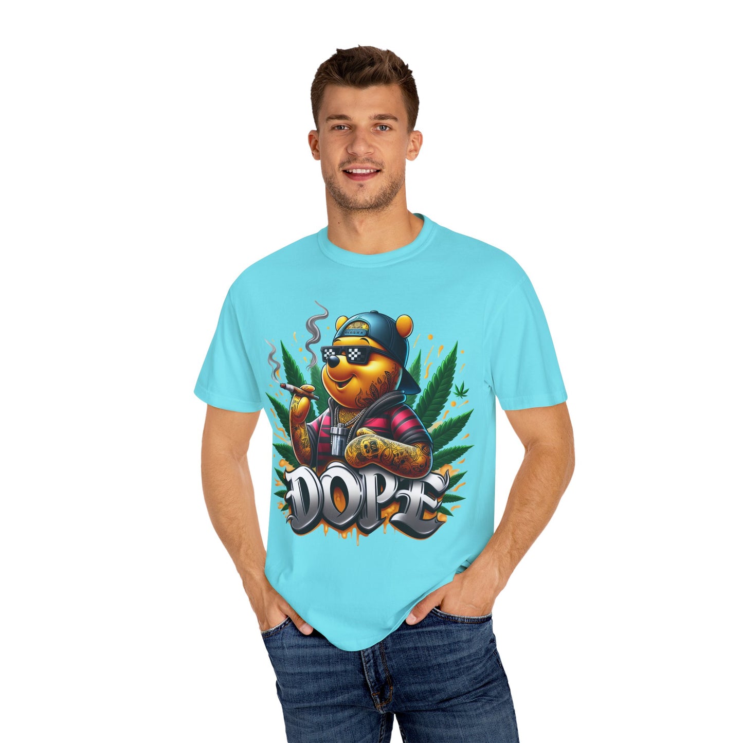 Cool Bear Graphic T-Shirt, Unisex Tee, Cannabis Vibe Apparel, Streetwear, Dope Graphic Shirt, Perfect for Gifting, 420, Cannabis