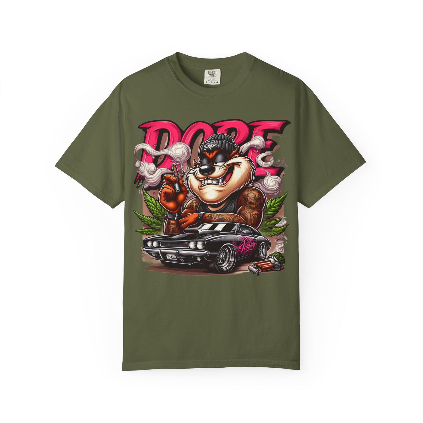 Cool Graphic T-Shirt, Vintage Car Shirt, Unisex Graphic Tee, Gift for Car Enthusiasts, Dope Clothing, Streetwear Style, 420, Cannabis