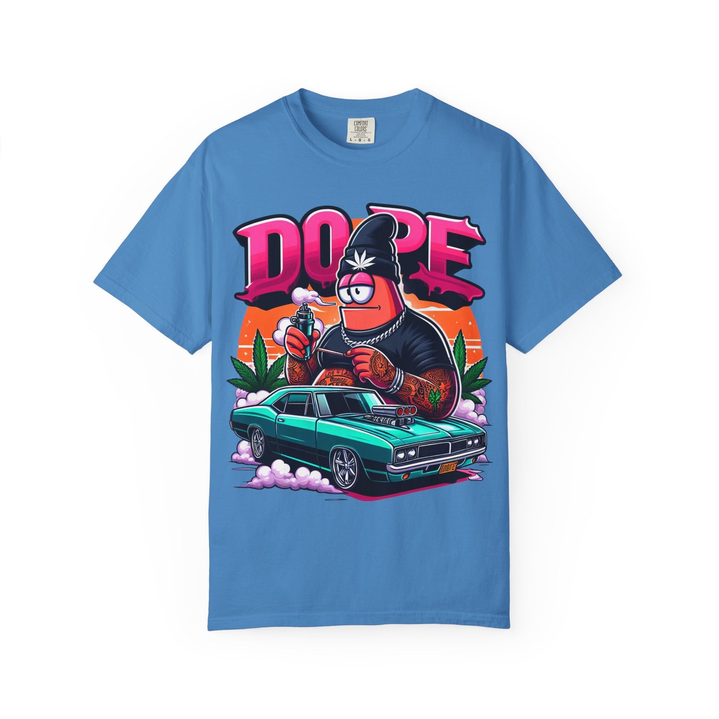 Dope Vibes Unisex T-shirt, Graphic Tee for Streetwear, Cool Casual Outfit, Gift for Artists, Hip Hop Culture Clothing, Cannabis, 420