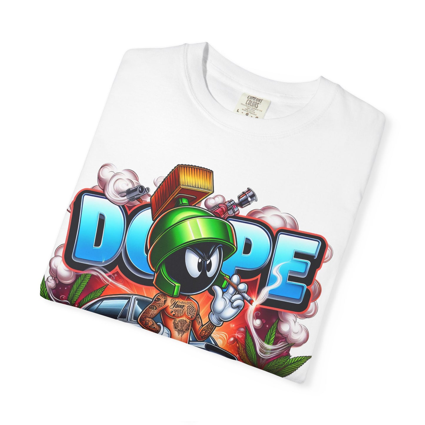 Dope Vibes Unisex Garment-Dyed T-Shirt, Streetwear Tee, Hip-Hop Style Shirt, Casual Fashion Top, Unique Graphic Tee, 420, Cannabis