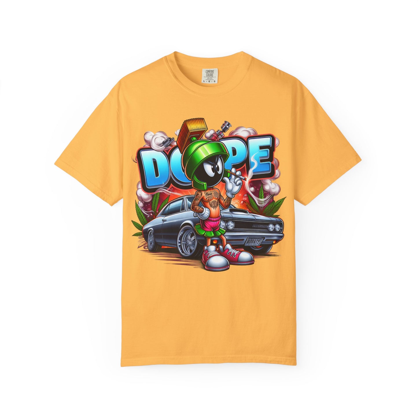 Dope Vibes Unisex Garment-Dyed T-Shirt, Streetwear Tee, Hip-Hop Style Shirt, Casual Fashion Top, Unique Graphic Tee, 420, Cannabis