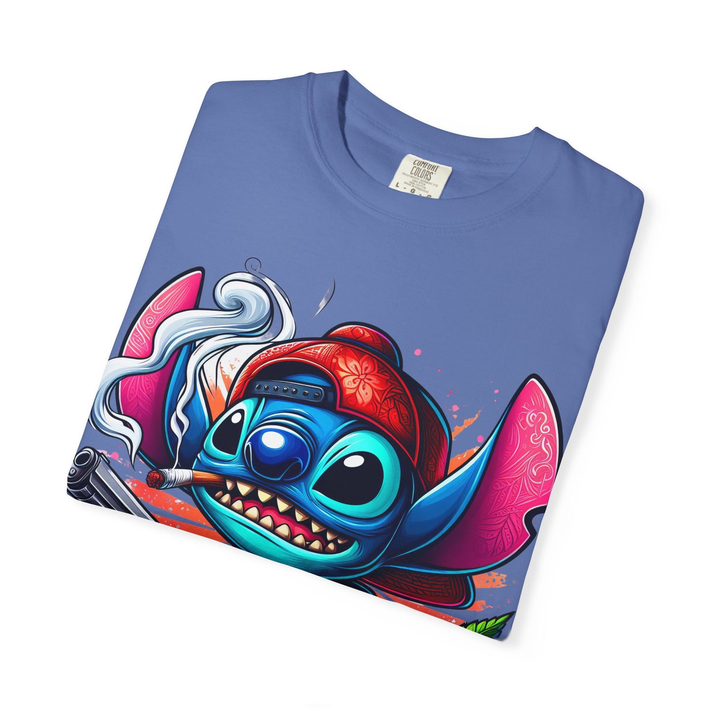 Vibrant Cartoon Graphic Tee, Unisex T-shirt, Casual Wear, Streetwear Style, Summer Fashion, Gift for Friends, Cannabis, 420