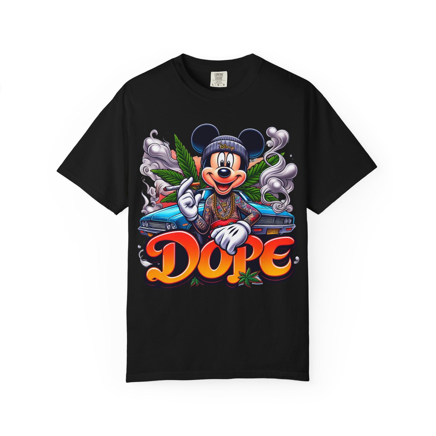 Dope Vibes Unisex Garment-Dyed T-shirt | Streetwear, Gift for Him, Urban Style, Graphic Tee, Fun Apparel, Cannabis, 420