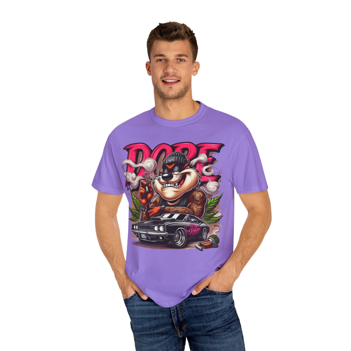 Cool Graphic T-Shirt, Vintage Car Shirt, Unisex Graphic Tee, Gift for Car Enthusiasts, Dope Clothing, Streetwear Style, 420, Cannabis