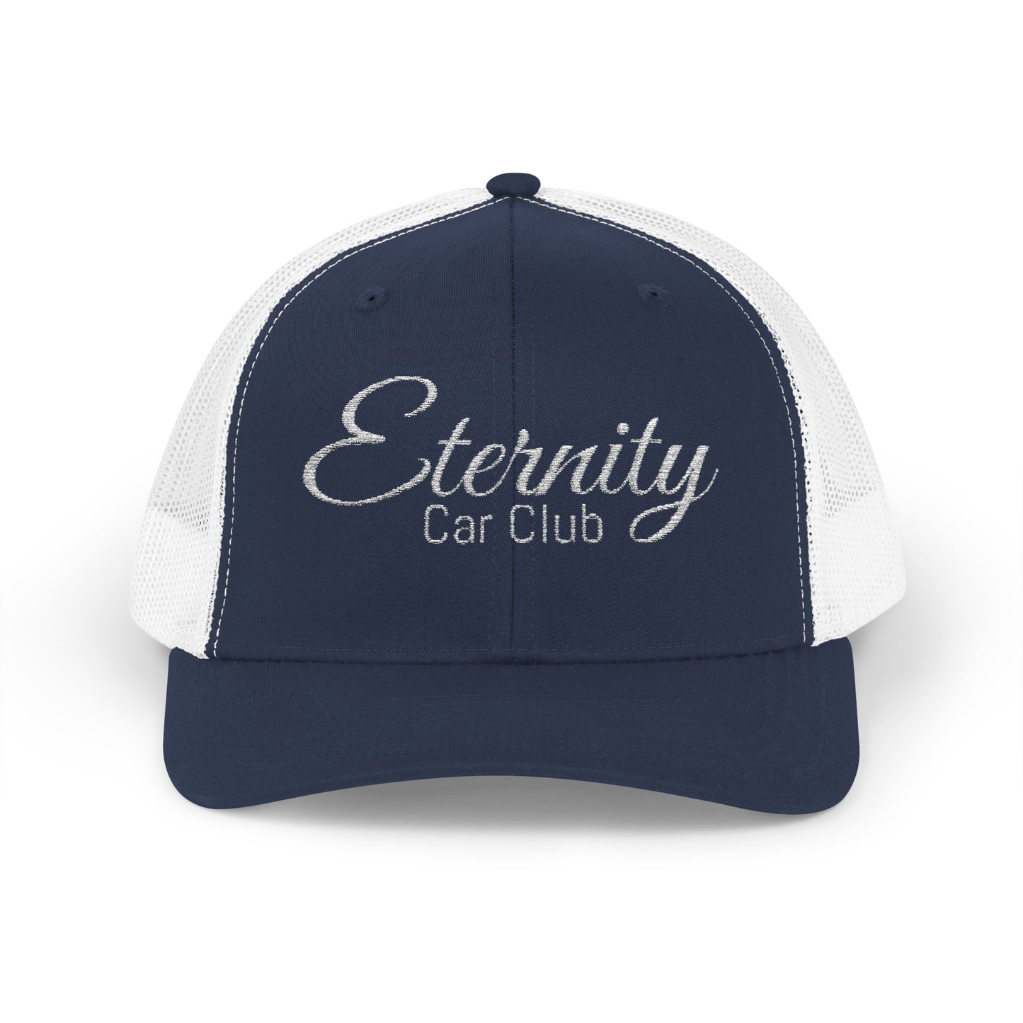 Embroidered: Eternity Car Club Snapback Trucker Cap, Adjustable Hat