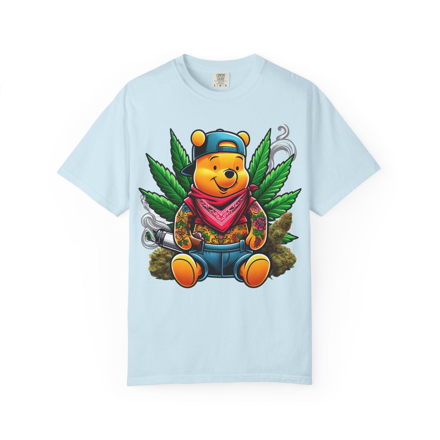 Chill Vibes Graphic Tee - Cartoon Character T-Shirt, Streetwear Style, Cool Gift for Cannabis Lovers, Relaxed Fit T-shirt, 420, Cannabis
