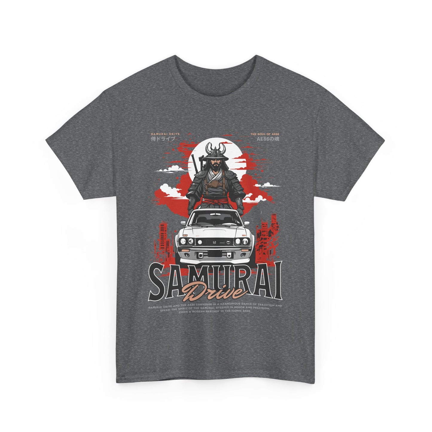 Samurai Graphic T-Shirt - JDM Style - Toyota AE86