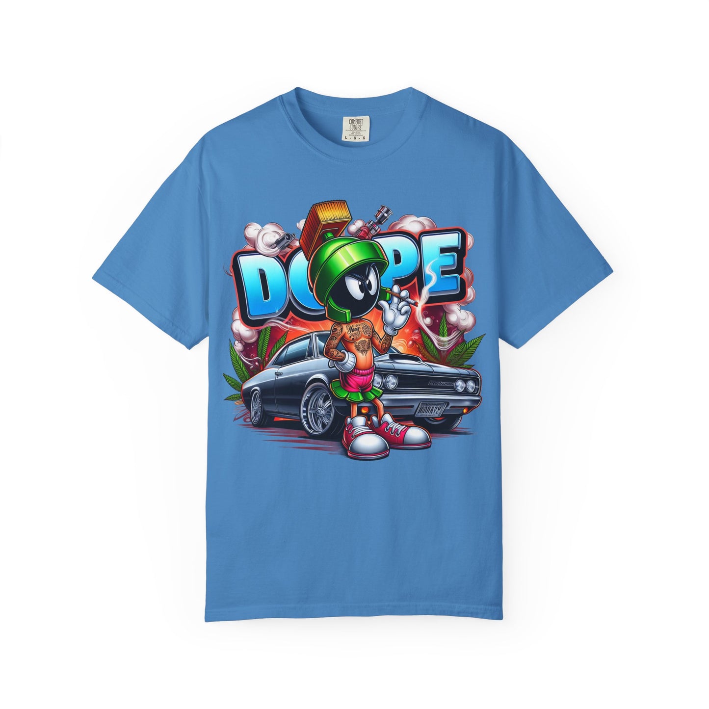 Dope Vibes Unisex Garment-Dyed T-Shirt, Streetwear Tee, Hip-Hop Style Shirt, Casual Fashion Top, Unique Graphic Tee, 420, Cannabis