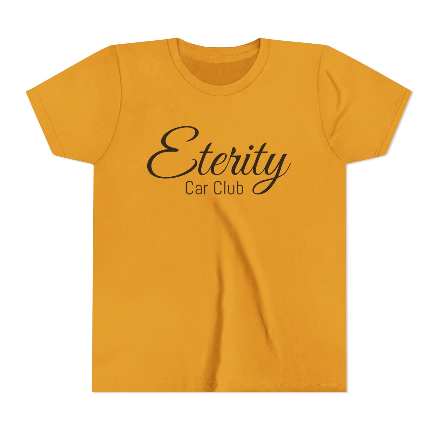 Eterity Car Club Youth Tee, Kids Car Enthusiast Shirt, Auto Club Tee, Birthday Gift, Summer Style, Car Lover Apparel