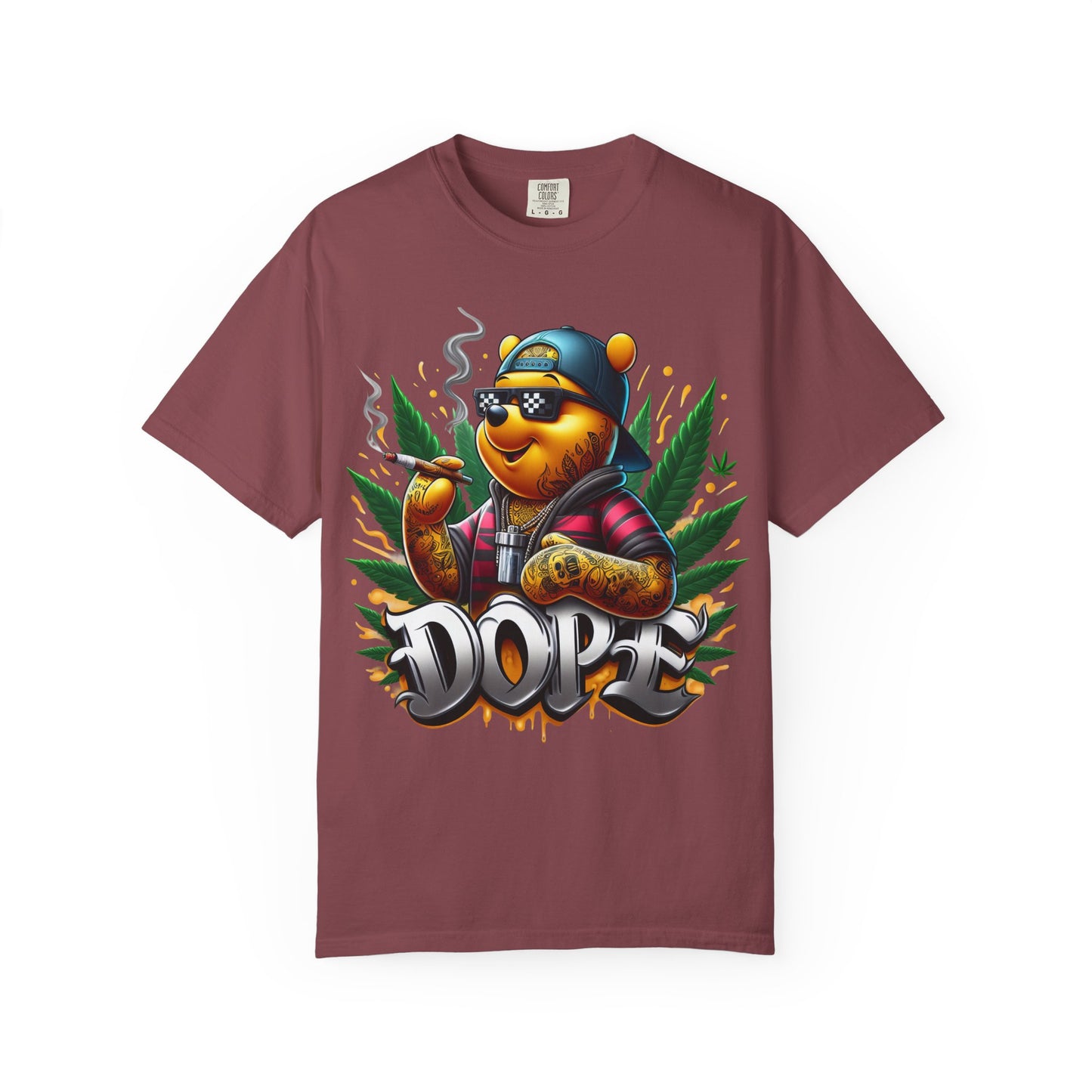 Cool Bear Graphic T-Shirt, Unisex Tee, Cannabis Vibe Apparel, Streetwear, Dope Graphic Shirt, Perfect for Gifting, 420, Cannabis