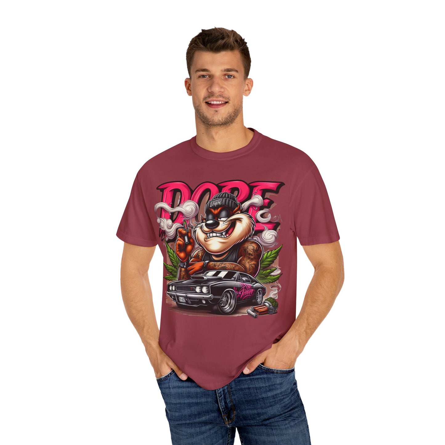 Cool Graphic T-Shirt, Vintage Car Shirt, Unisex Graphic Tee, Gift for Car Enthusiasts, Dope Clothing, Streetwear Style, 420, Cannabis