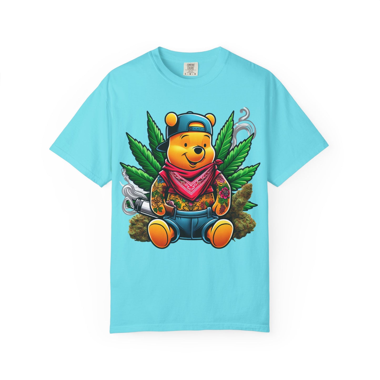 Chill Vibes Graphic Tee - Cartoon Character T-Shirt, Streetwear Style, Cool Gift for Cannabis Lovers, Relaxed Fit T-shirt, 420, Cannabis