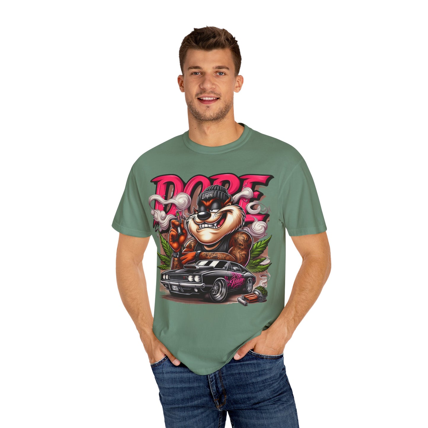 Cool Graphic T-Shirt, Vintage Car Shirt, Unisex Graphic Tee, Gift for Car Enthusiasts, Dope Clothing, Streetwear Style, 420, Cannabis