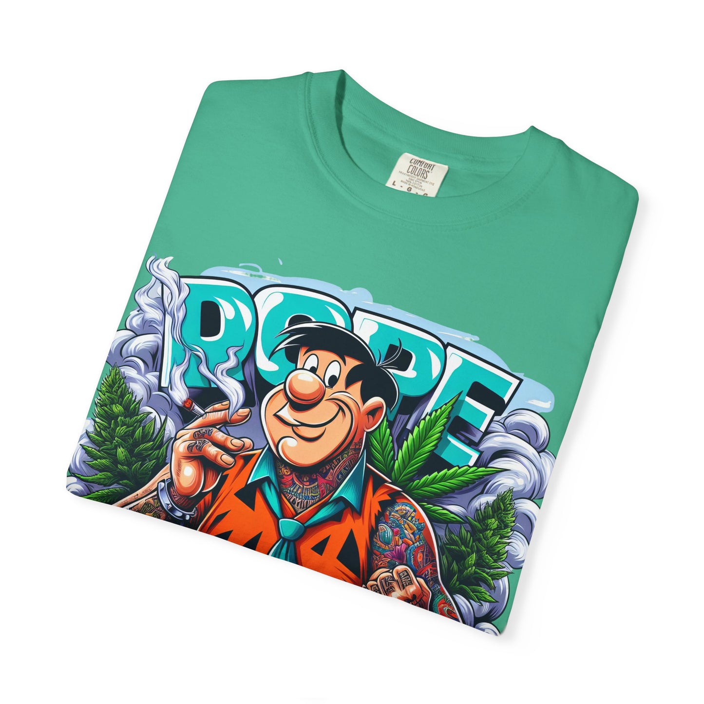 Cool Vintage Graphic Tee - Retro Car & Cartoon Design, Perfect for Summer, Gift for Car Lovers, Men's & Women's Casual Wear, 420, Cannabis