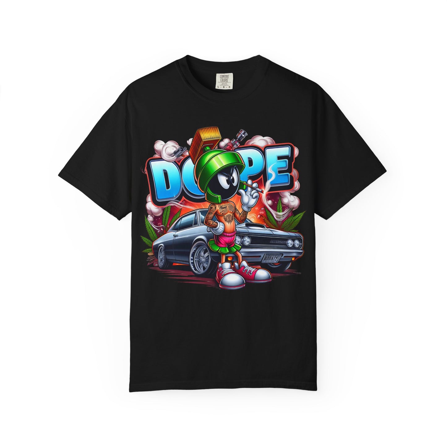 Dope Vibes Unisex Garment-Dyed T-Shirt, Streetwear Tee, Hip-Hop Style Shirt, Casual Fashion Top, Unique Graphic Tee, 420, Cannabis