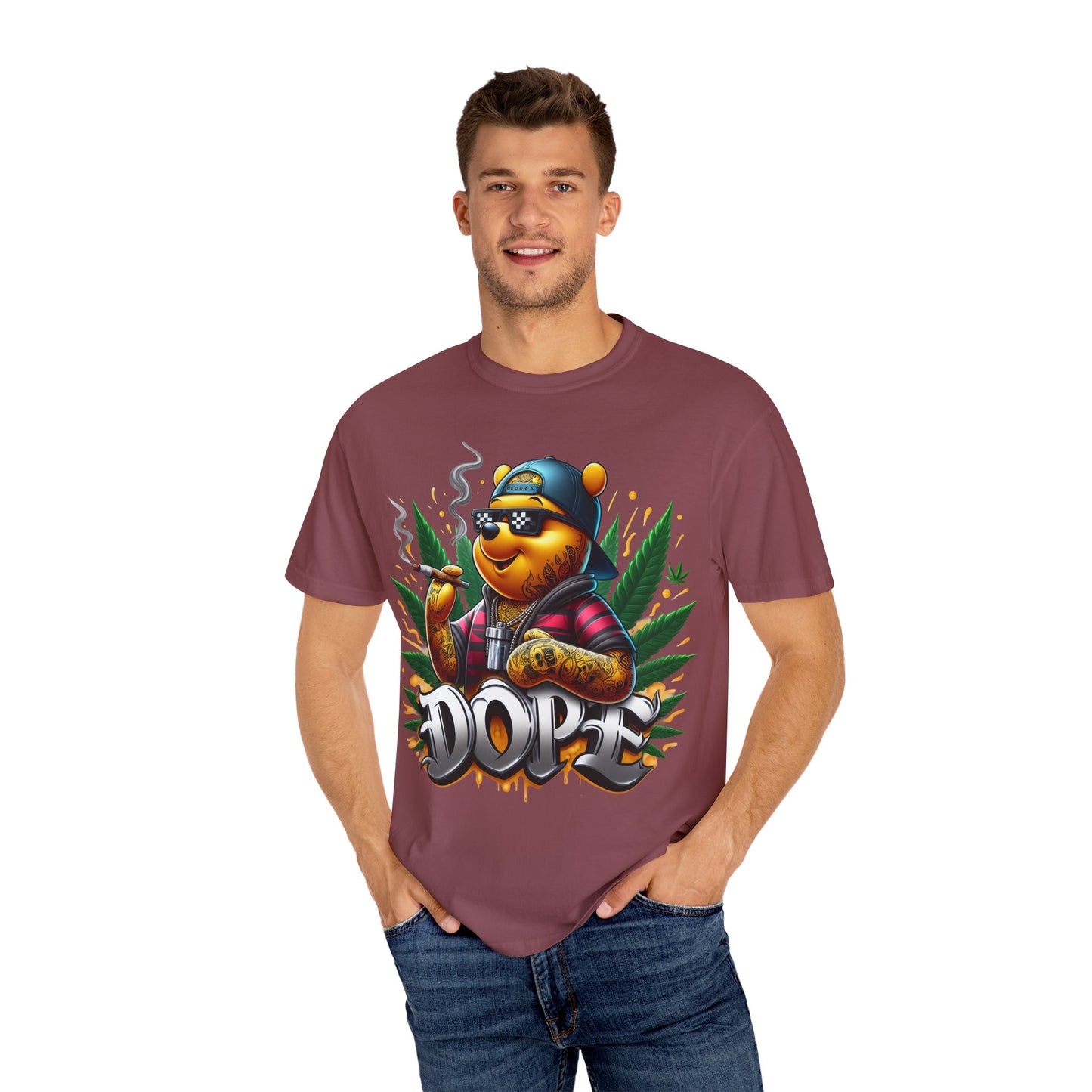 Cool Bear Graphic T-Shirt, Unisex Tee, Cannabis Vibe Apparel, Streetwear, Dope Graphic Shirt, Perfect for Gifting, 420, Cannabis
