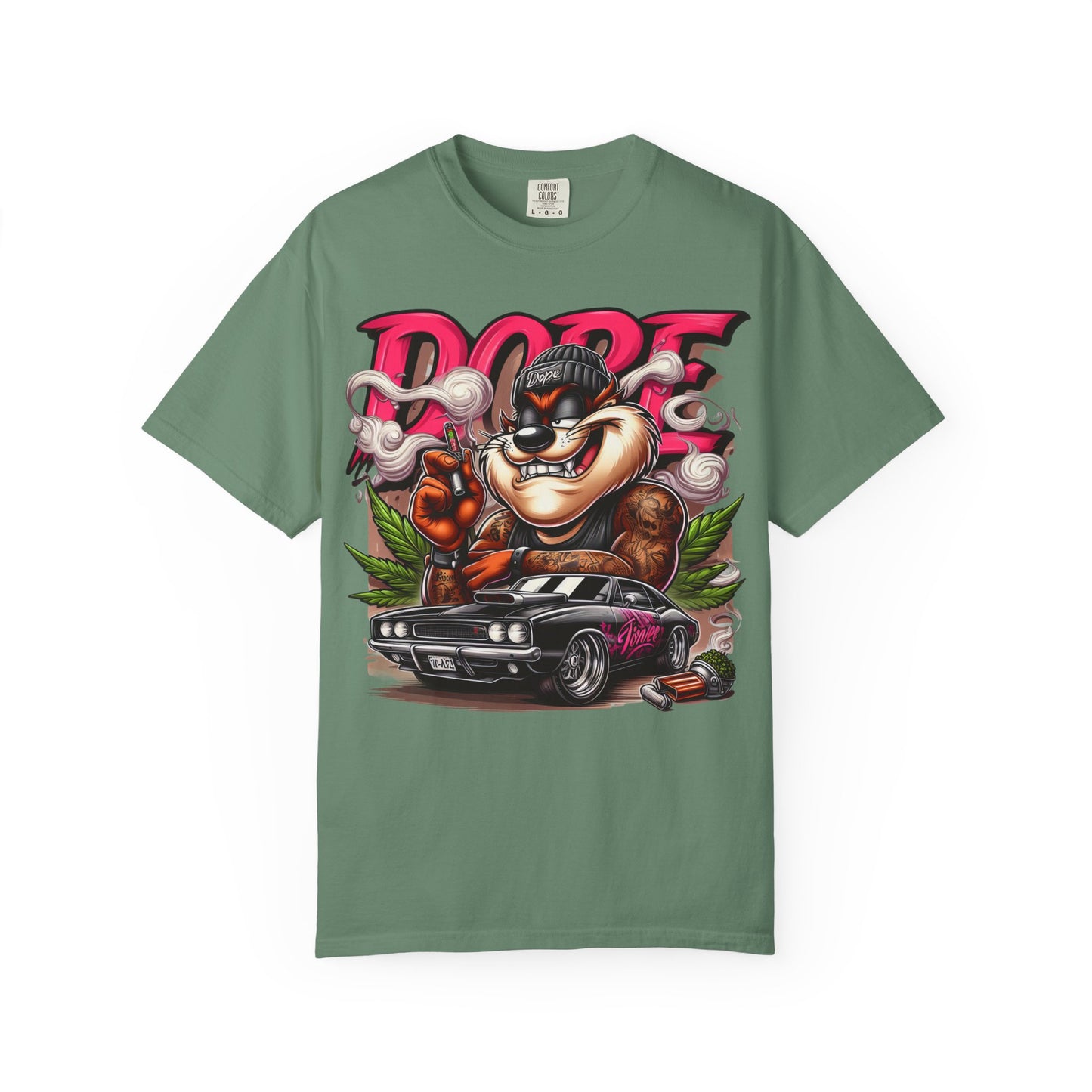 Cool Graphic T-Shirt, Vintage Car Shirt, Unisex Graphic Tee, Gift for Car Enthusiasts, Dope Clothing, Streetwear Style, 420, Cannabis
