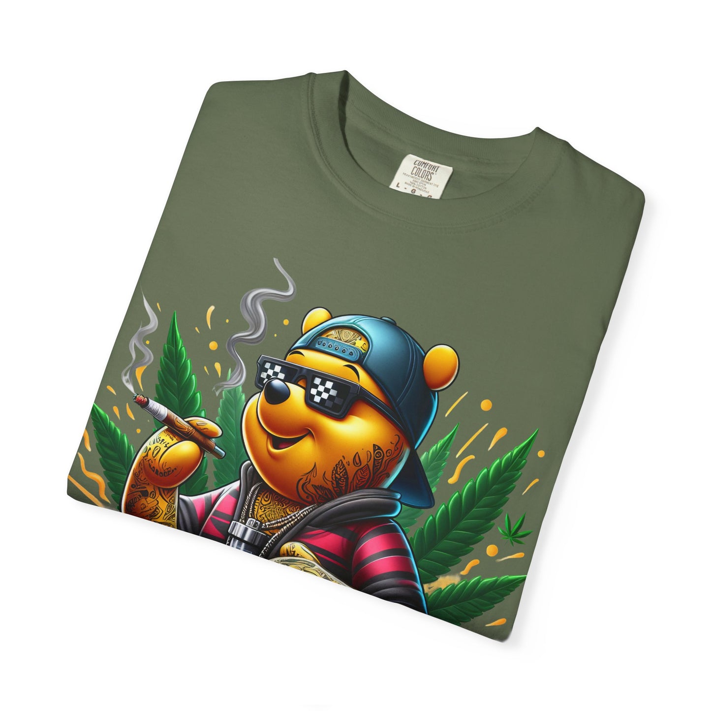 Cool Bear Graphic T-Shirt, Unisex Tee, Cannabis Vibe Apparel, Streetwear, Dope Graphic Shirt, Perfect for Gifting, 420, Cannabis