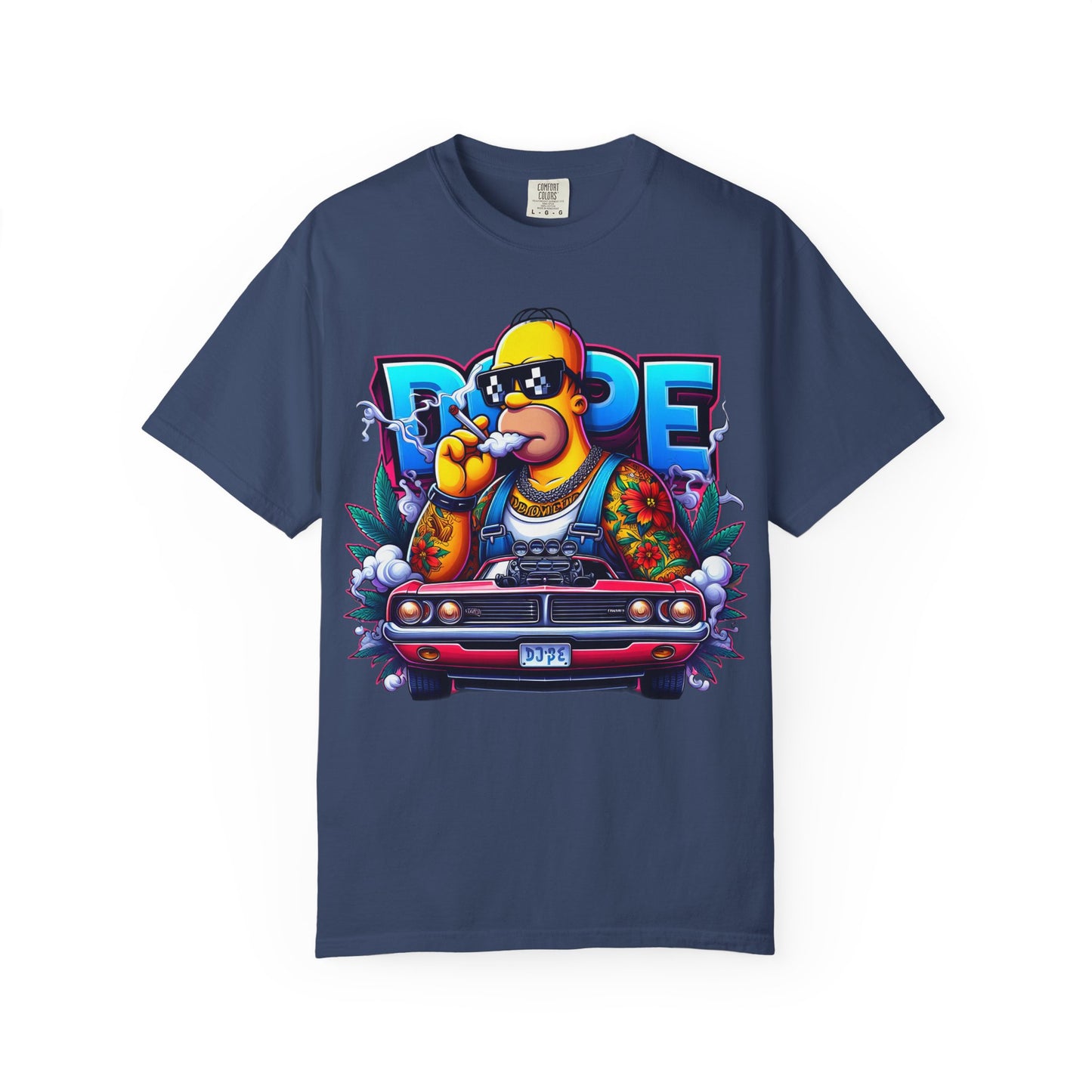 Urban Vibe Graphic Tee - Streetwear, Casual Style, Gift for Him, Retro Animation, Summer Fashion, 420, Cannabis