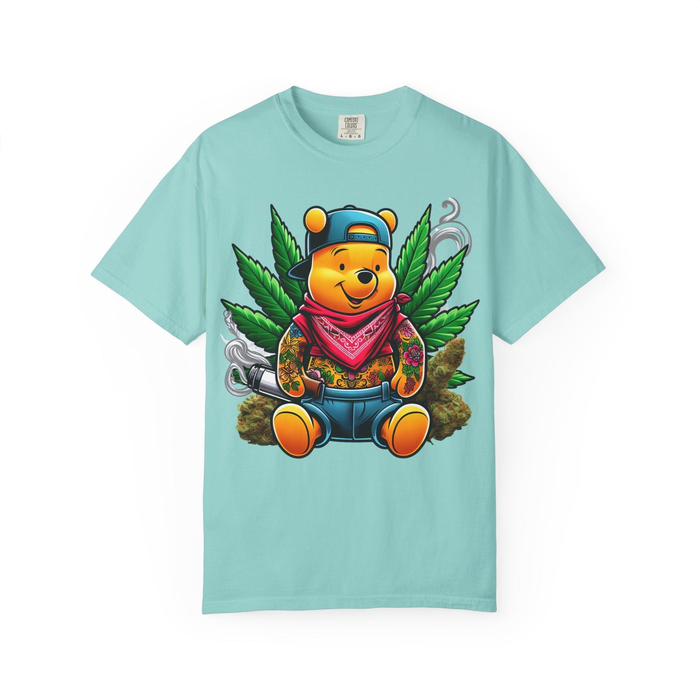 Chill Vibes Graphic Tee - Cartoon Character T-Shirt, Streetwear Style, Cool Gift for Cannabis Lovers, Relaxed Fit T-shirt, 420, Cannabis