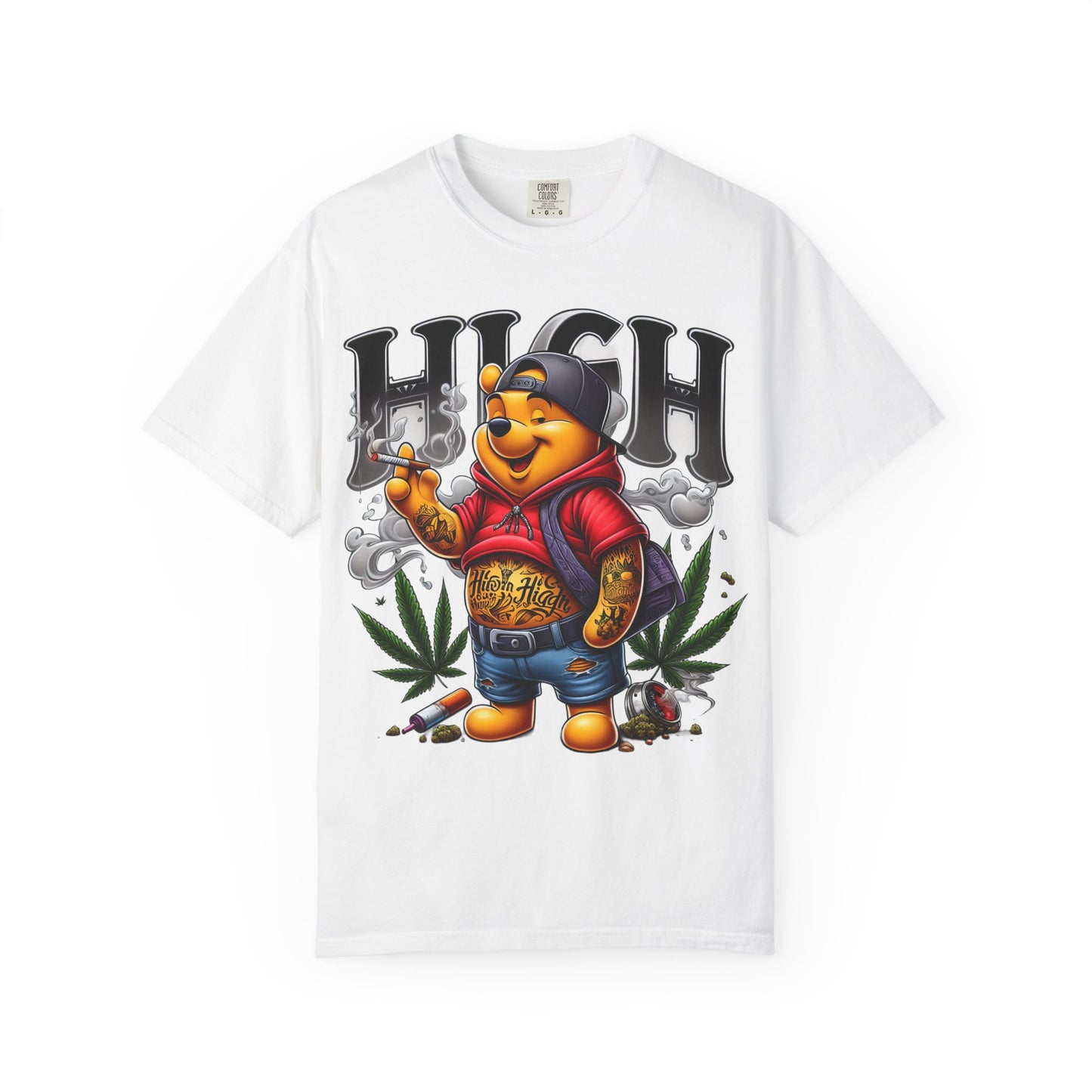 Chill Vibes Unisex T-shirt, High Design, Streetwear Style, Perfect Gift for Cannabis Lovers, Summer Festivals, Everyday Wear, Cannabis, 420