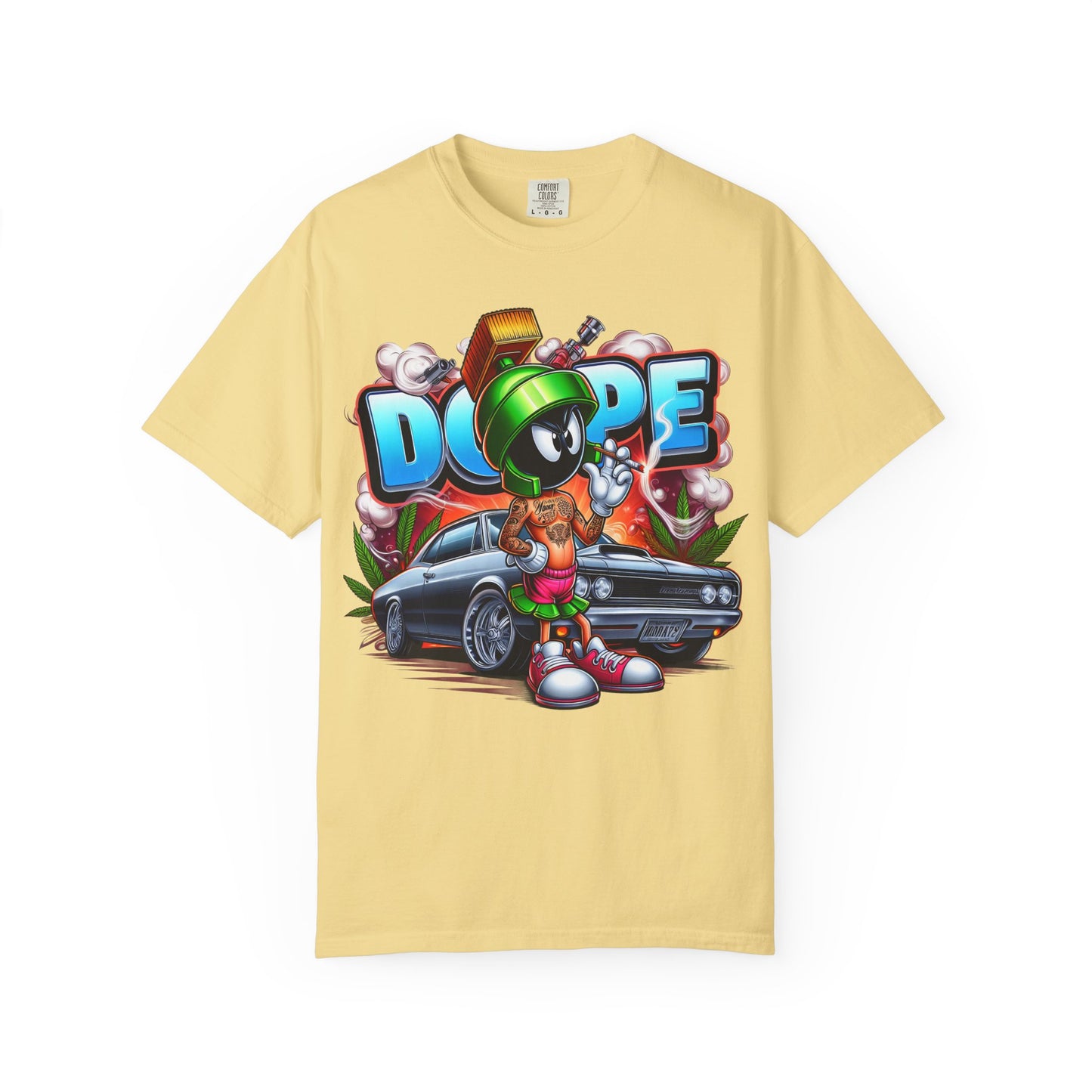 Dope Vibes Unisex Garment-Dyed T-Shirt, Streetwear Tee, Hip-Hop Style Shirt, Casual Fashion Top, Unique Graphic Tee, 420, Cannabis