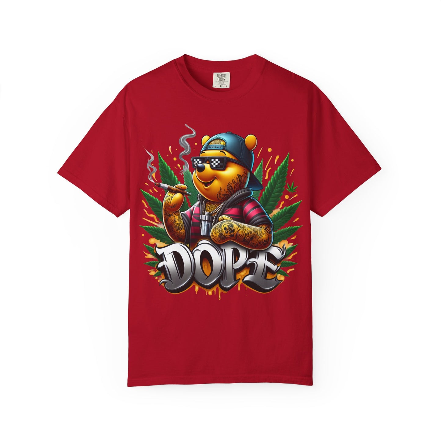Cool Bear Graphic T-Shirt, Unisex Tee, Cannabis Vibe Apparel, Streetwear, Dope Graphic Shirt, Perfect for Gifting, 420, Cannabis
