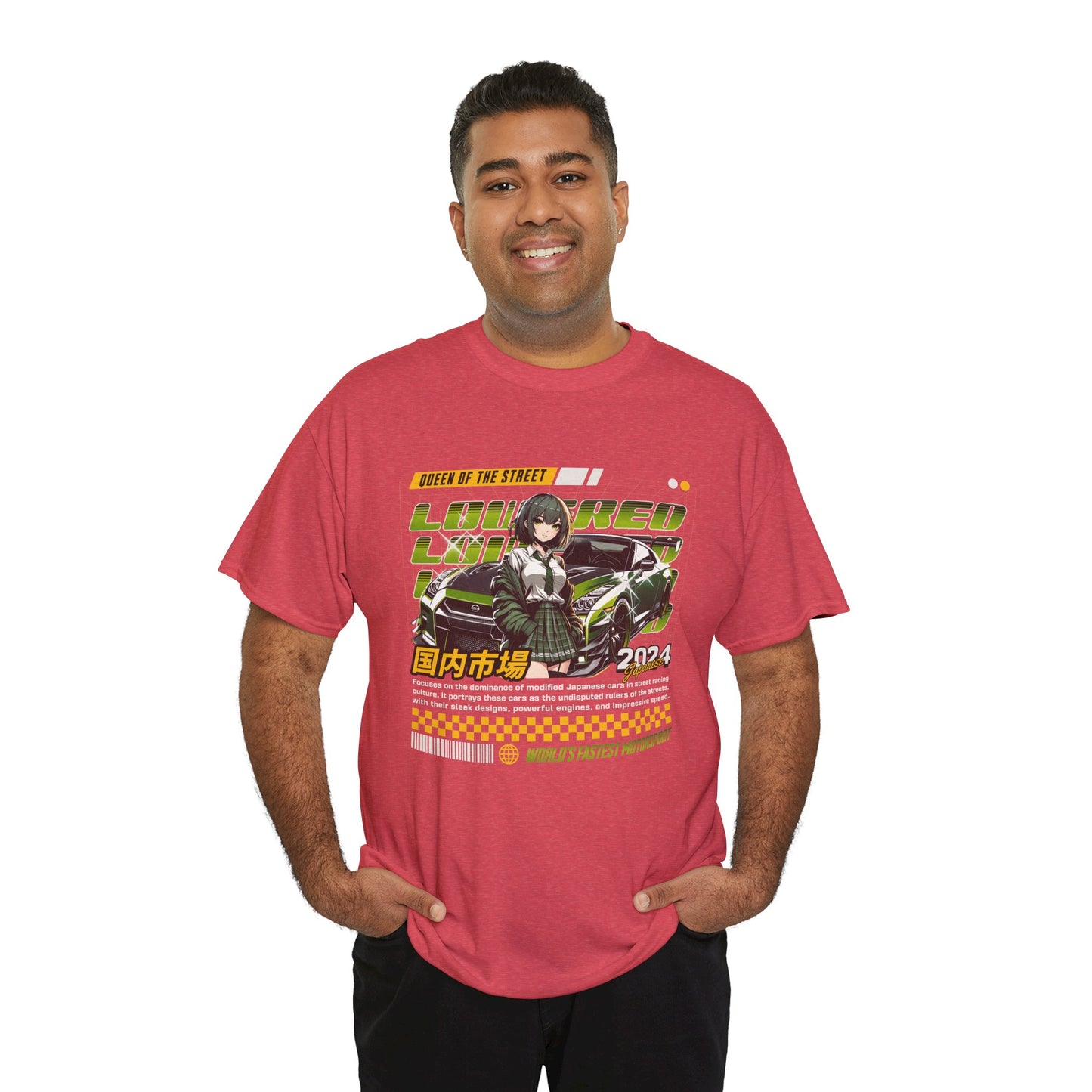 Nissan GTR Anime Graphic Tee - Queen of the Street