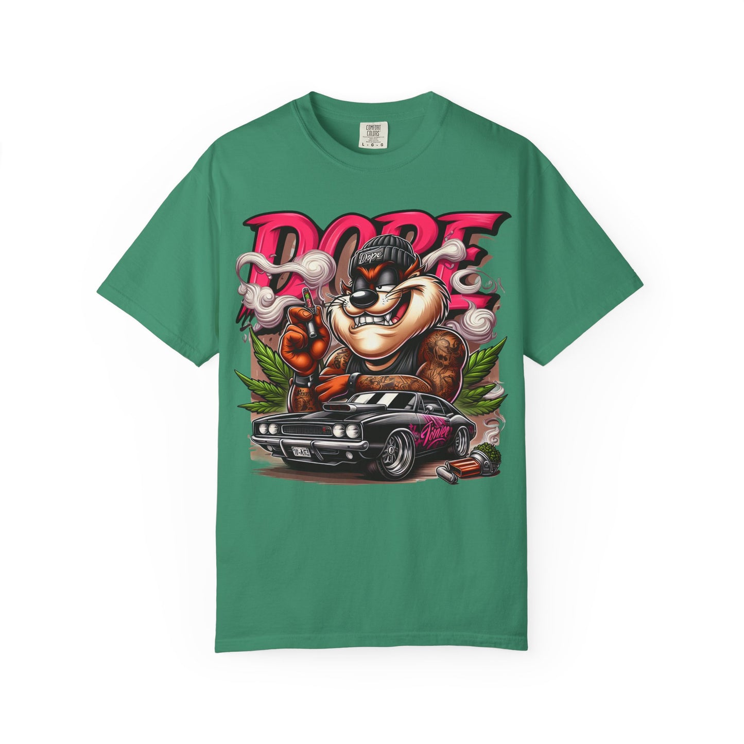 Cool Graphic T-Shirt, Vintage Car Shirt, Unisex Graphic Tee, Gift for Car Enthusiasts, Dope Clothing, Streetwear Style, 420, Cannabis
