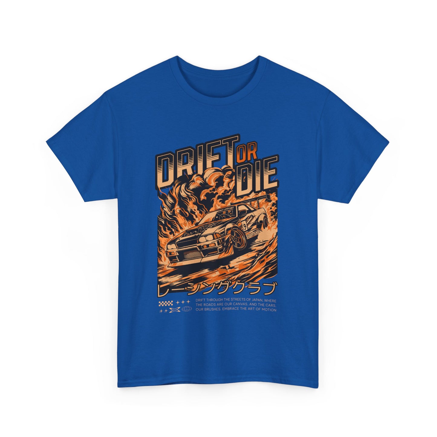 JDM Tee - Unisex Heavy Cotton Tshirt - Drift or Die