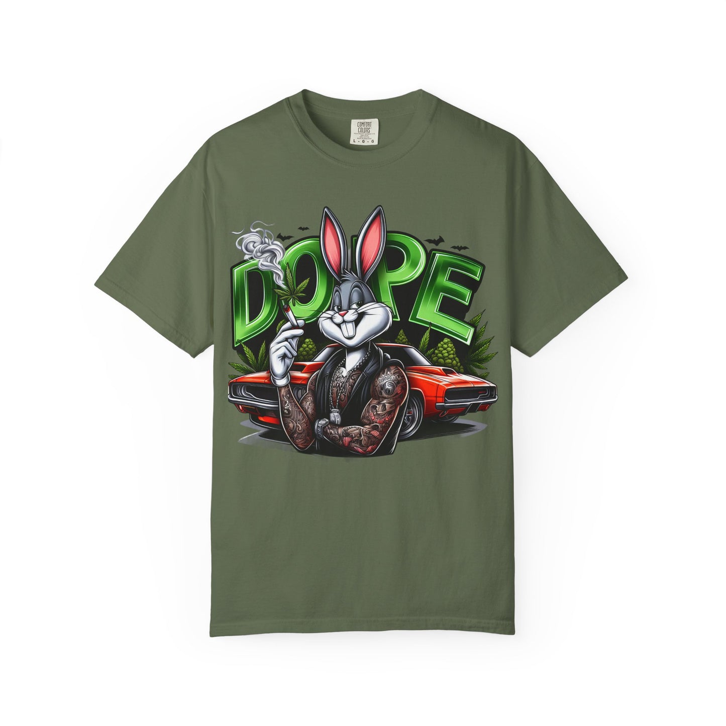 Cool Cartoon Graphic Tee, Vintage Style T-shirt, Streetwear, Hip Hop Fashion, Gift for Him, Cartoon Art Design, Loon, 420, Cannabis