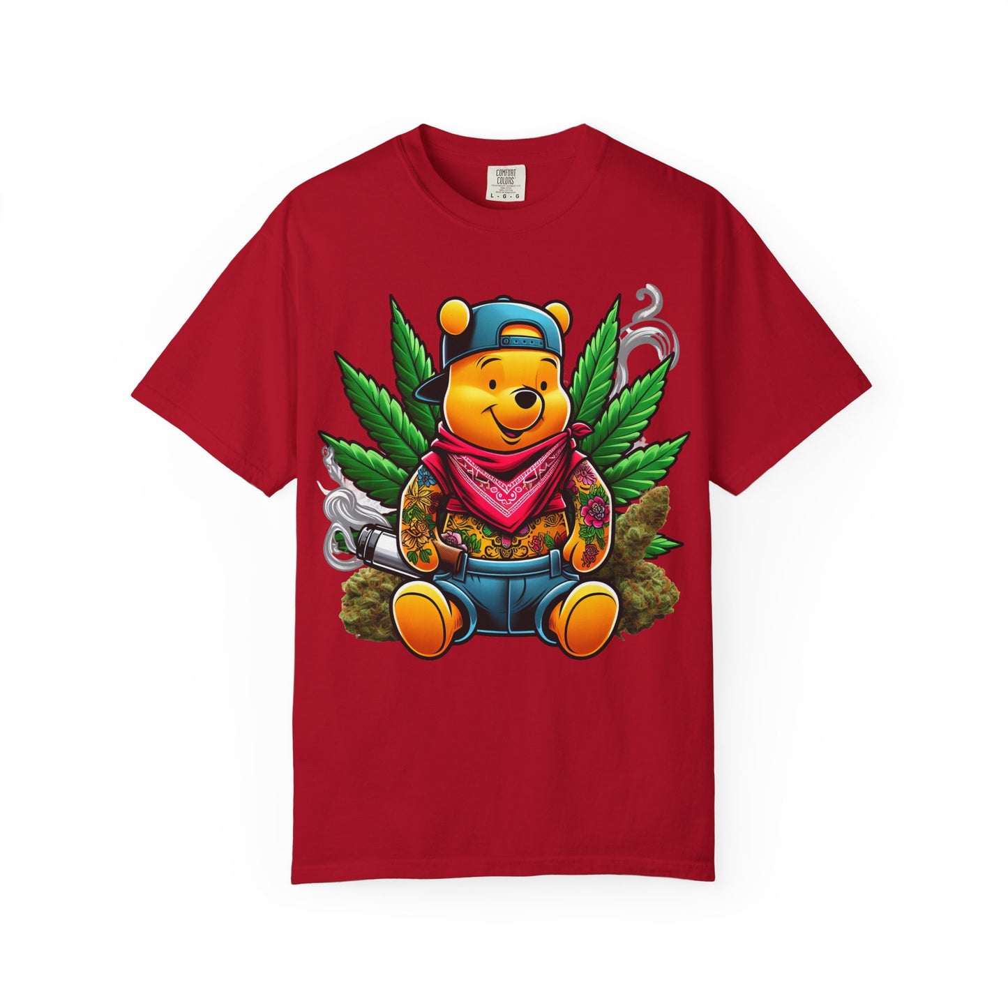 Chill Vibes Graphic Tee - Cartoon Character T-Shirt, Streetwear Style, Cool Gift for Cannabis Lovers, Relaxed Fit T-shirt, 420, Cannabis
