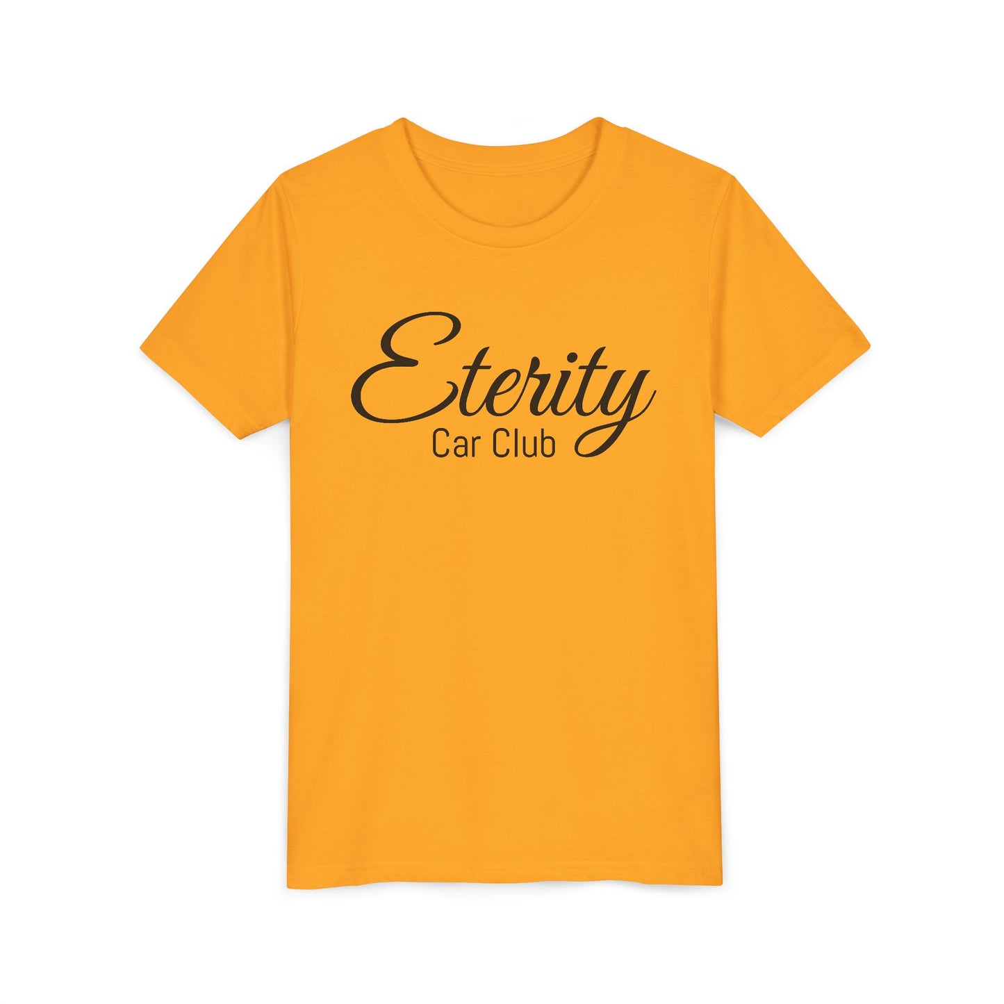 Eterity Car Club Youth Tee, Kids Car Enthusiast Shirt, Auto Club Tee, Birthday Gift, Summer Style, Car Lover Apparel