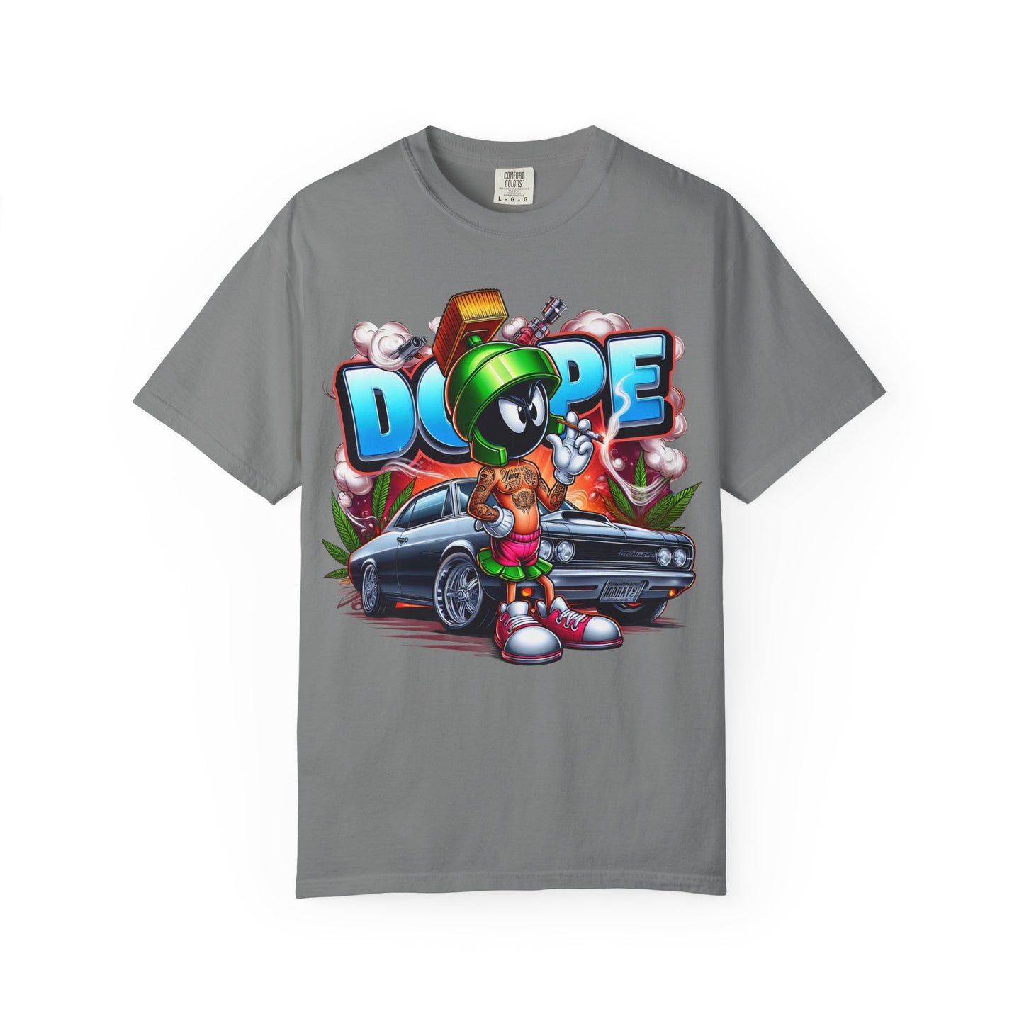 Dope Vibes Unisex Garment-Dyed T-Shirt, Streetwear Tee, Hip-Hop Style Shirt, Casual Fashion Top, Unique Graphic Tee, 420, Cannabis
