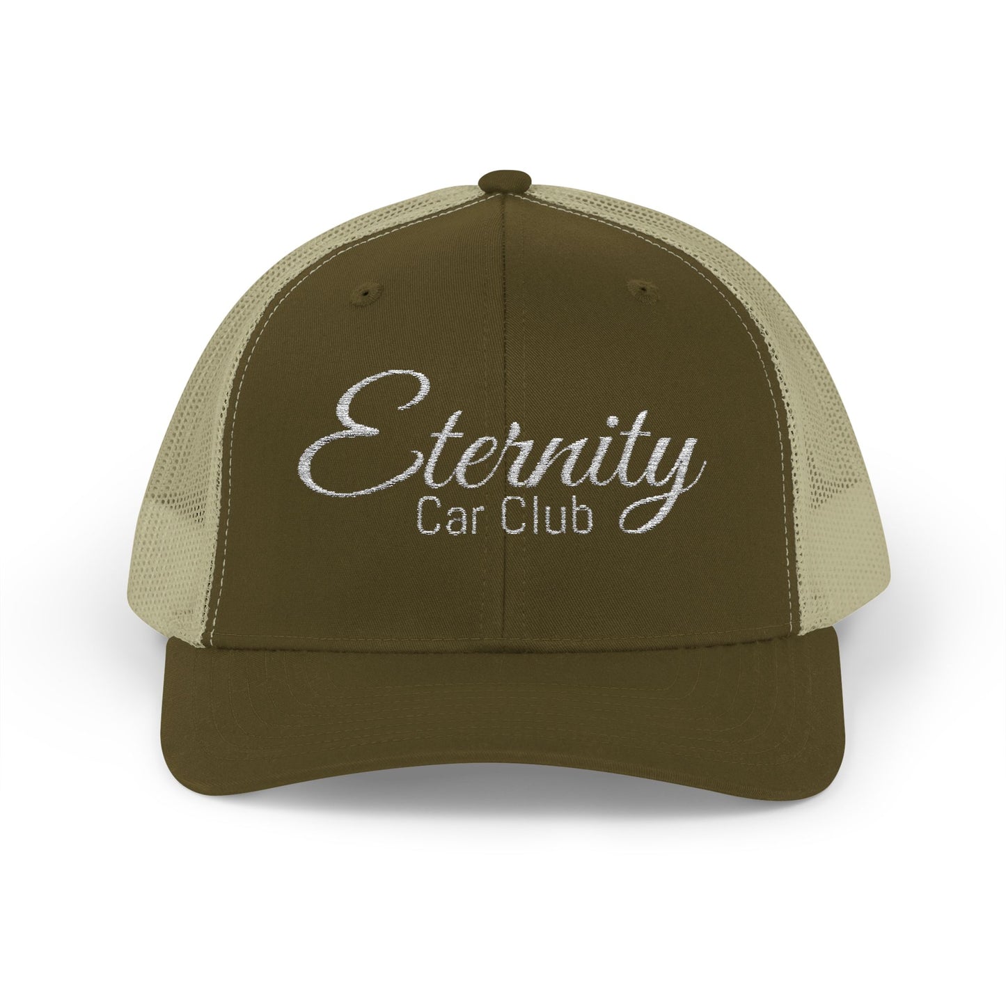 Embroidered: Eternity Car Club Snapback Trucker Cap, Adjustable Hat