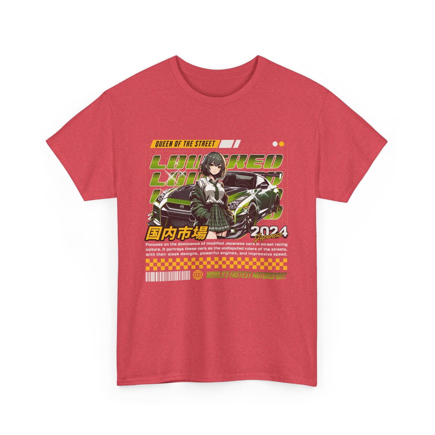 Nissan GTR Anime Graphic Tee - Queen of the Street