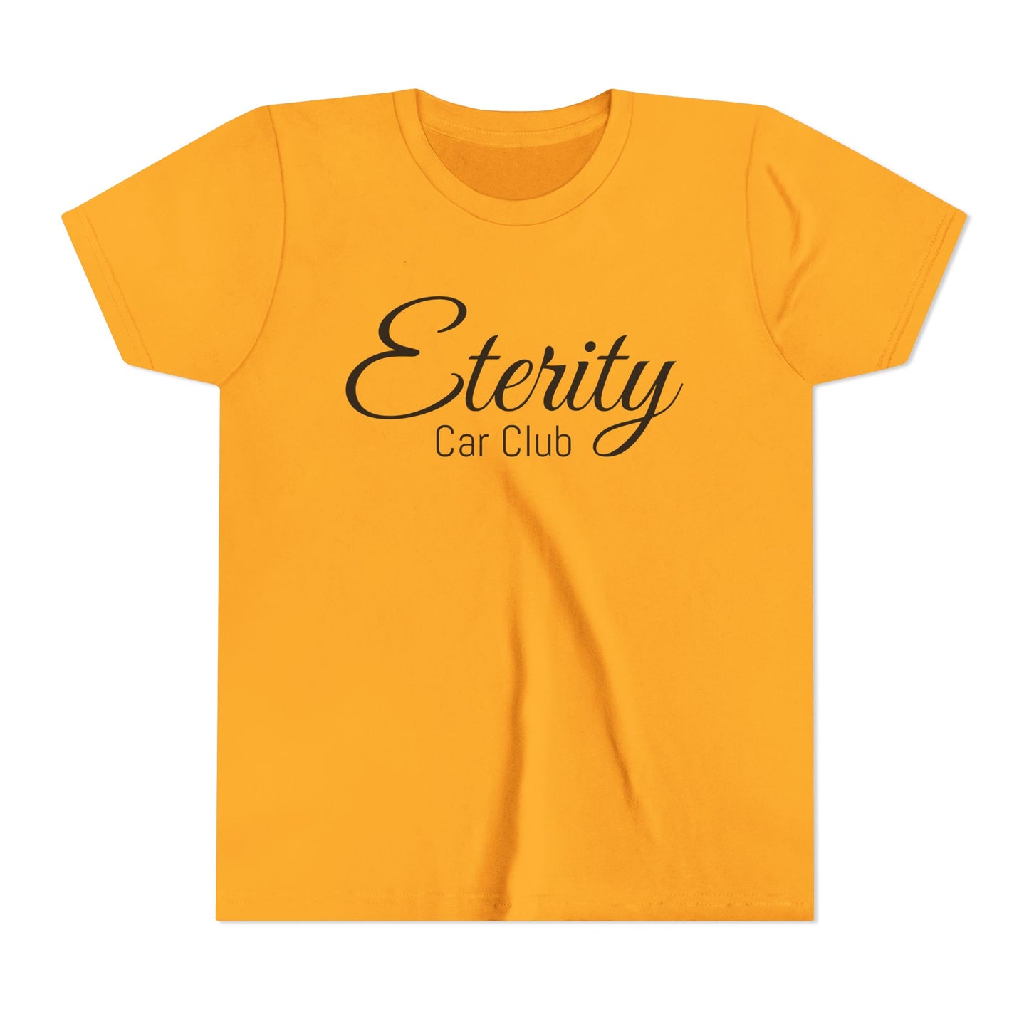 Eterity Car Club Youth Tee, Kids Car Enthusiast Shirt, Auto Club Tee, Birthday Gift, Summer Style, Car Lover Apparel