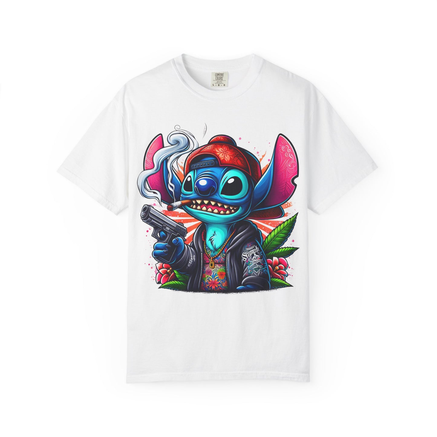 Vibrant Cartoon Graphic Tee, Unisex T-shirt, Casual Wear, Streetwear Style, Summer Fashion, Gift for Friends, Cannabis, 420